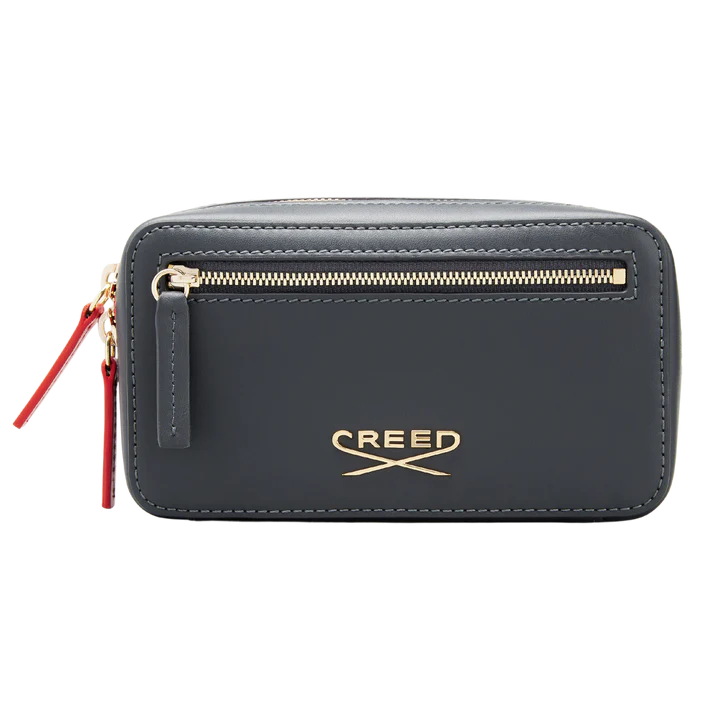 Graphite Petite Leather Travel Companion